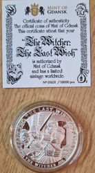 The Witcher Book Series - The Last Wish - 1 oz Silver - 2023 Niue