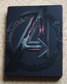 WIE NEU - 3D BLU RAY - 2 DISC LIMITED STEELBOOK - AVENGERS AGE OF ULTRON - OoP