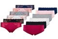 3 er 6er Sexy Damen Slips mit Spitze Dessous Unterwäsche Panty Hüftslip Unterhos