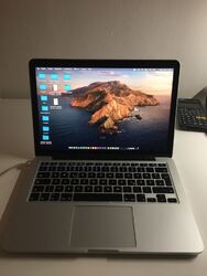 Apple MacBook Pro Retina 13" A1502 - Intel i5 2,7 GHz 8 GB / 256 GB SSD - silber