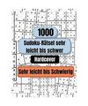 1000 Sudoku-Rätsel sehr leicht bis schwer, HARDCOVER: Sudoku Rätselbuch für E