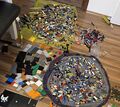 LEGO Steine Konvolut Technik, Creator, Minecraft Usw. 5KG Sehr Platten Figuren