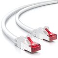 20m CAT6 Netzwerkkabel Patchkabel Ethernet Kabel Netzwerk LAN DSL Kabel - weiß