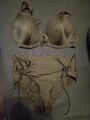 Khakifarbener Bikini. Hunkemöller. Gr. 80F,  Slip Gr. L.  Sehr guter Zustand