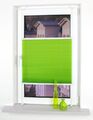 LIEDECO Klemmfix-Plissee verspannt  045 x 150 cm  Fb. green apple