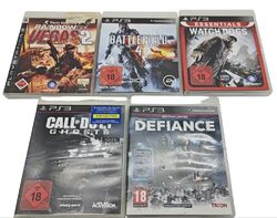 Playstation 3 PS3 USK 18 Spielesammlung Call of Duty, Battlefield Watch Dogs