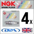 4x NGK ILKAR7B11 (4912) LASER IRIDIUM Zuendkerze For LOTUS ELISE 1.6 02/10-->