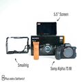 Sony Alpha a7s iii + Zubehörpaket: Smallrig Kit, 5.5'' Screen, extra Batterie