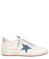 Golden Goose Sneaker damen ball star GWF00117.F006119119.18 White - Smoke Blue