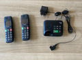 Gigaset E290A DECT-Schnurlose Telefon  + Gigaset E290 HX - Schwarz