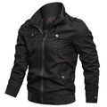 Herren Army Militär Kampfjacke Casual Air Force Piloten Flug Parka Mantel+ * G