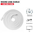 Micro-USB-Lade-Kabel Datenkabel -Für Smartphone Android Tablet 2/3/5/6/7/8/10m