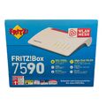 AVM FRITZBox 7590 DSL Modem & High End WLAN Router AC+N DECT Basis 800 Mbit/s G3