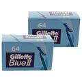 Gillette Blue II 2 Klingen-Technologie 64er Box (2er Pack)