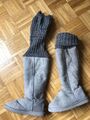 UGG Strick Stiefel Gr.39 Grau