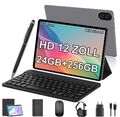 2024New Pad Tablet 12 Zoll Android14 24GB+256GB 8000mAh Gaming PC 13MP+8MP OTG