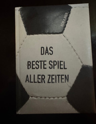 Fussball Buch "Das beste Spiel aller Zeiten" von Gehrs und Büsges - kein Porto