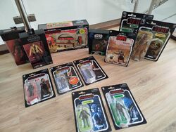 Star Wars Sammlung, Vintage Collection, Black Series, Retro, MOC, Hasbro, Kenner