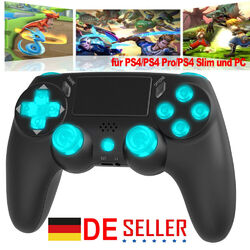 2024 NEU Für Ersetzen Sony Playstation DualShock 4 PS4 Wireless Controller LED