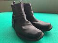 Biker Boots Motorrad Stiefel 43 schwarz Leder gebr Harley