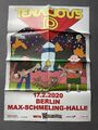 Tenacious D Tour Plakat 17.2.20 Berlin Max-Schmeling-Halle