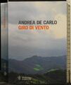 GIRO DI VENTO. ANDREA DE CARLO. BOMPIANI.