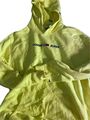 Tommy Jeans Kapuzenpullover in gelb (neon) mit Flaggenlogo