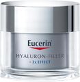 EUCERIN HYALURON FILLER 3x Effect Anti Age Nacht Tiegel Creme 50ml  Neu (864)