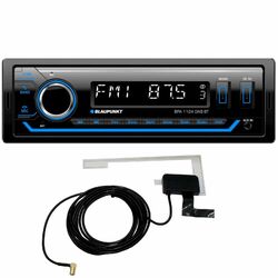 DAB Autoradio Blaupunkt BPA 1124 DAB BT Stereo Bluetooth USB AUX Eingang + LUFTANTENNE