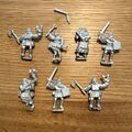 Warhammer Fantasy - Mortheim / Mordheim - 7x Witch Hunter Zealots - Hexenjäger