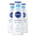 3 x NIVEA Body Lotion Express je 400ml 48h Pflege & Geschmeidigkeit normale Haut