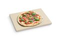 BURNHARD Universal Pizzastein rechteckig 38x30x1,5 cm