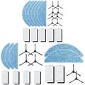 Für Tesvor S7 Pro Roboter-Staubsauger Zubehör Seitenbürsten-Filter Mopptücher