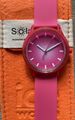 Ice-Watch Solar Power Uhr mit Silikon-Armband Pink