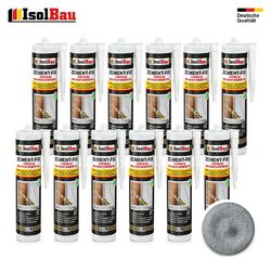 Zement-Fix Reparaturmörtel 1-48 x 300ml Betongrau Zementgrau Dunkelgrau Express