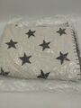 Neu OVP Schardt Baby Kuscheldecke Babydecke Big Star 95x120 cm grau creme