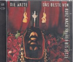 DIE ÄRZTE "Das Beste von kurz nach früher bis jetze" 2CD Best Of