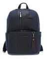 PIQUADRO Brief Computer Backpack Rucksack Laptoptasche Tasche Blu Blau Neu