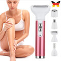 Elektrischer Rasierer Frauen 5in1 Epilierer Bikini Damenrasierer Trimmer Shaver