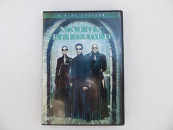 MATRIX 2 Dvd Disc mit Keanu Reeves und Laurence Fishburne 2 Disc Edition