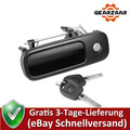 Heckklappe Griff Schloss + 2x Schlüssel für VW Golf 4 Polo 6N Lupo DE