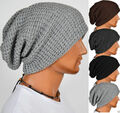 Damen Herren Slouch Lange Beanie Mütze Wintermütze Wollmütze Warme Strickmütze°