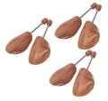 Zedernholz Schuhspanner mit Spiralfeder, Red Cedar Schuhstrecker 3 Paar Set