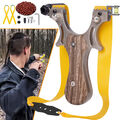 Profi Zwille Steinschleuder Edelstahl Sport Schleuder Jagd Slingshot Katapult DE