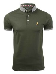  Herren Poloshirt Brave Soul Glover Baumwolle kurzärmelig Freizeit Herren Top