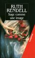 Livre sage comme une image Ruth Rendell book