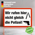 Warnschild "Türschild Hinweistafel "Sicherheitswarnschild Schild, Einbruchschutz