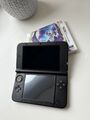 Nintendo 3DS XL Handheld Spielkonsole Schwarz mit Pokémon Luigis Mansion