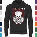 Halloween Horror Film Gruseliger Clown Serienmörder Herren Hoodie