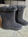 Stiefel Grau Gr. 36 Damen